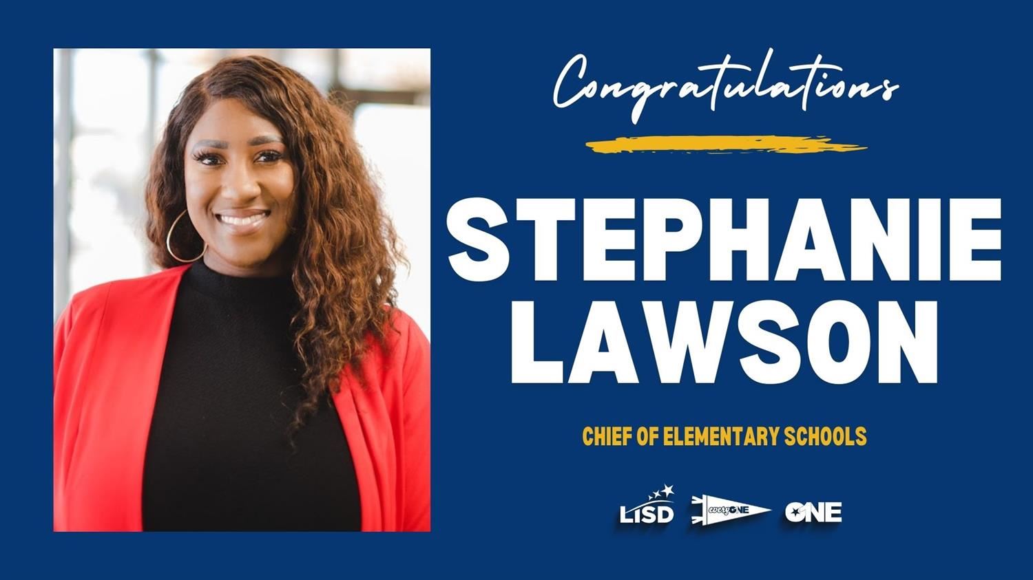 LISD Announces Lawson as Chief of Elementary Schools